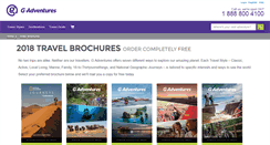 Desktop Screenshot of brochures.gadventures.com